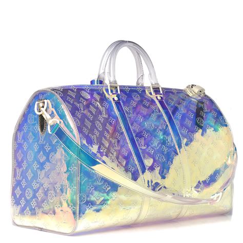 louis vuitton prism keepall.